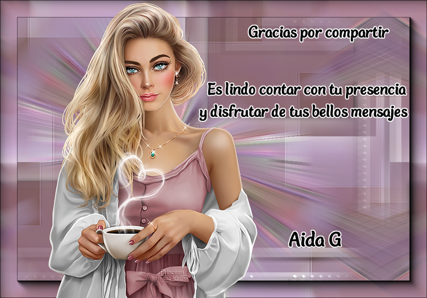  Ƹ̵̡Ӝ̵̨̄Ʒ  UN RICO CAFÉ, CHOCOLATE O TÉ EN ABRIL  Ƹ̵̡Ӝ̵̨̄Ʒ - Página 3 Aida_2